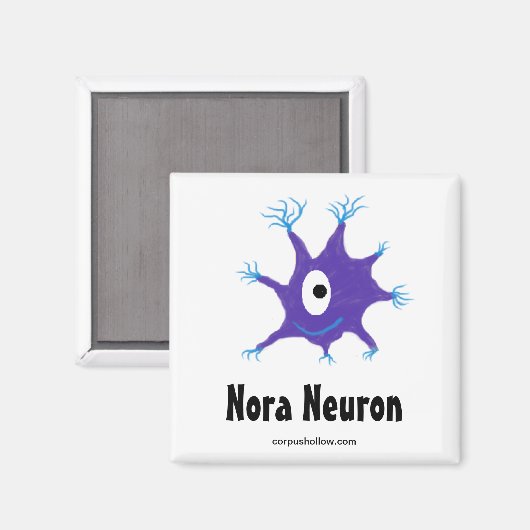 Nora Neuron Magnet (Voorkant / Achterkant)