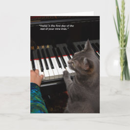 Nora Quote 5 x 7 inch gevouwen Wenskaart Kaart