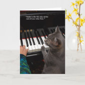 Nora Quote 5 x 7 inch gevouwen Wenskaart Kaart (Gele Bloem)