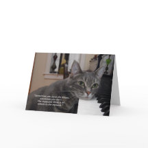 Nora Quote 7"x5" gevouwen Wenskaart