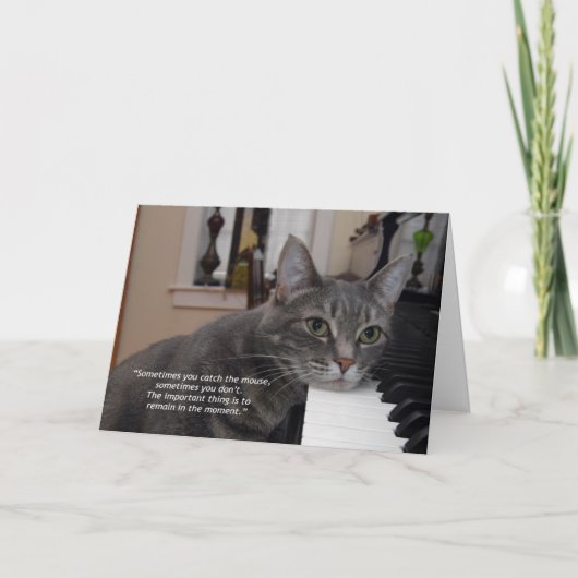 Nora Quote 7"x5" gevouwen Wenskaart Kaart (Voorkant)