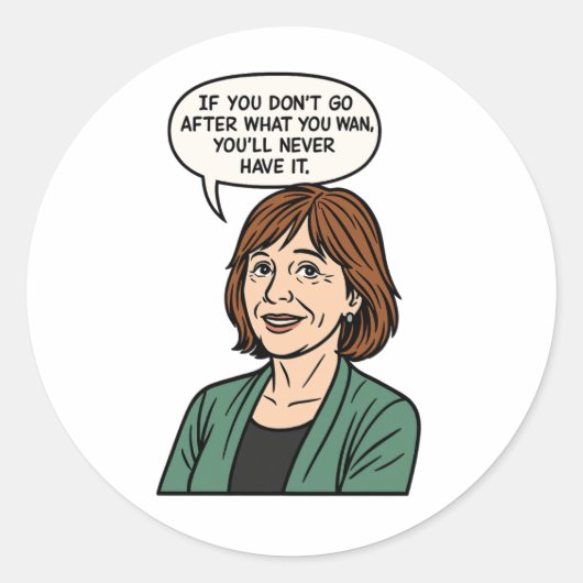 Nora Roberts Sticker (Voorkant)