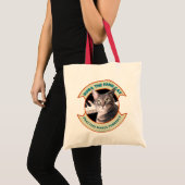 Nora-tas met rode handgreep tote bag (Voorkant (product))