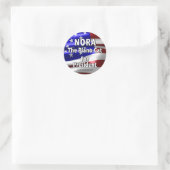 Nora voor President #2 Ronde Sticker (Tas)