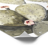 Norah - Bohemen Cactus Prickly Pear Custom Sign Poster (Hoek)