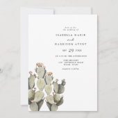 Norah - Bohemian Prickly Pear Cactus Desert Kaart (Voorkant)