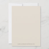 NORAH Bohemian Waterverf Cactus Save the Date Kaart (Achterkant)