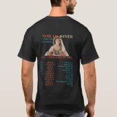 NORAH JONES, MAVIS STAPLES TOUR 2020 T-SHIRT (Achterkant)