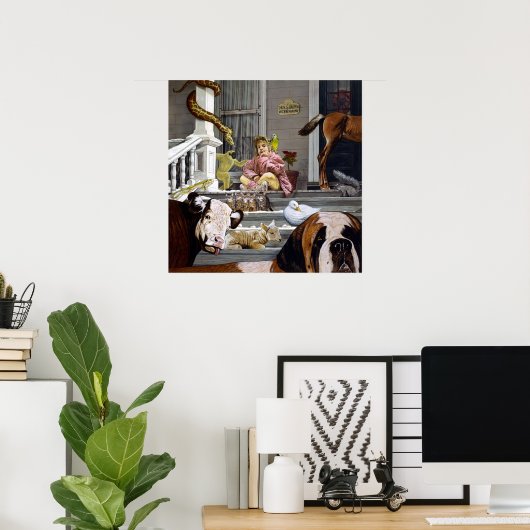 Nora's Ark Poster (Thuiskantoor)