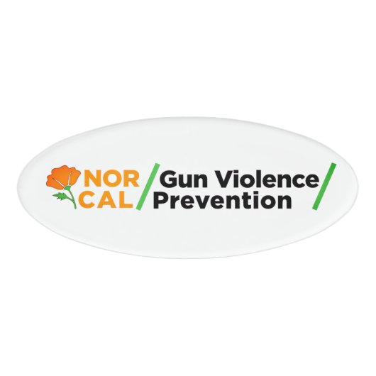 NorCal GVP magnetische naamtag Naambadge (Voorkant)