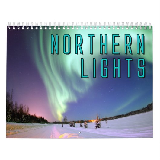 Nord Lights Wall Agenda Kalender (Hoes)