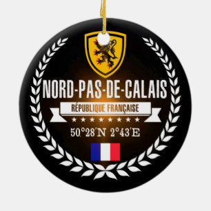 Nord-Pas-de-Calais Keramisch Ornament