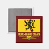 Nord-Pas de Calais Magneet (Voorkant / Achterkant)