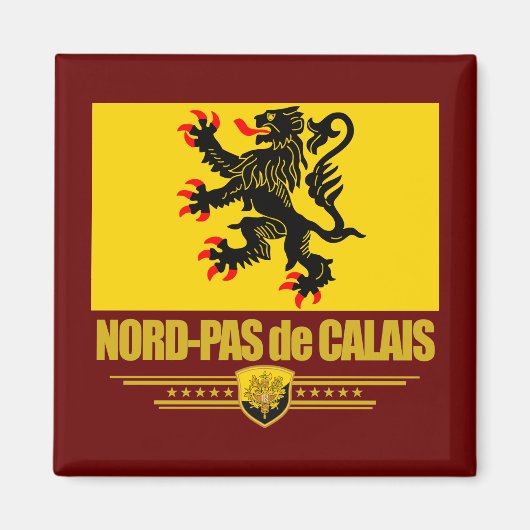 Nord-Pas de Calais Magneet (Voorkant)