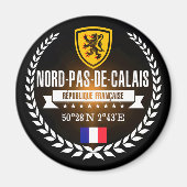 Nord-Pas-de-Calais Magneet (Voorkant)