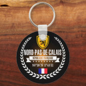 Nord-Pas-de-Calais Sleutelhanger (Voorkant)