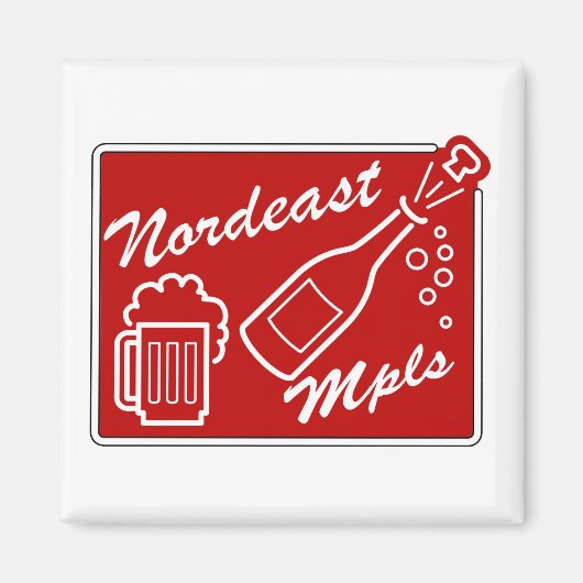 NordEast Minneapolis Magneet (Voorkant)