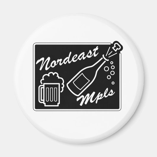 NordEast Minneapolis Magneet (Voorkant)