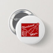 NordEast Minneapolis Ronde Button 5,7 Cm (Voorkant /achterkant)