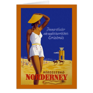 "Norderney" Duitse reisposter