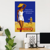 "Norderney"  Duitse reisposter Poster (Thuiskantoor)