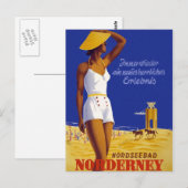 Norderney Duitsland Briefkaart (Voorkant / Achterkant)