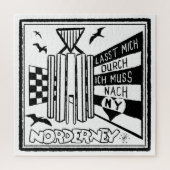 Norderney Legpuzzel (Verticaal)