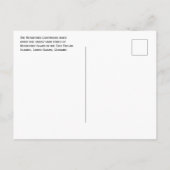 Norderney Lighthouse East Frisian Islands, Duitsla Briefkaart (Achterkant)