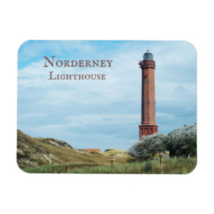 Norderney Lighthouse East Frisian Islands, Duitsla Magneet