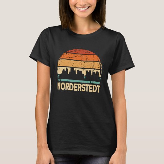 Norderstedt Skyline T-shirt (Voorkant)