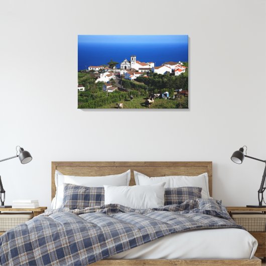 Nordeste - Azoren Canvas Afdruk (Insitu (Slaapkamer))