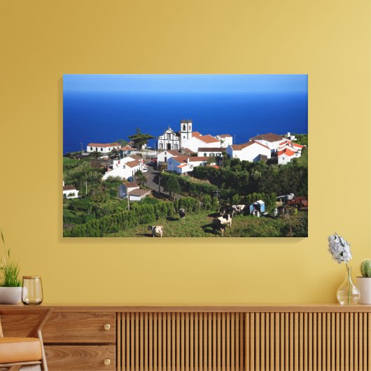 Nordeste - Azoren Canvas Afdruk (Insitu (Woonkamer))