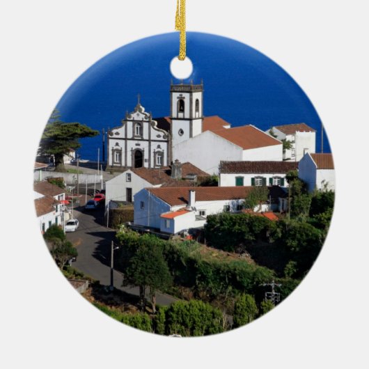 Nordeste - Azoren Keramisch Ornament (Achterkant)