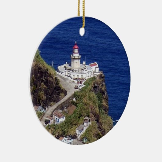 Nordeste* Azoren kerstversiering Keramisch Ornament (Rechts)