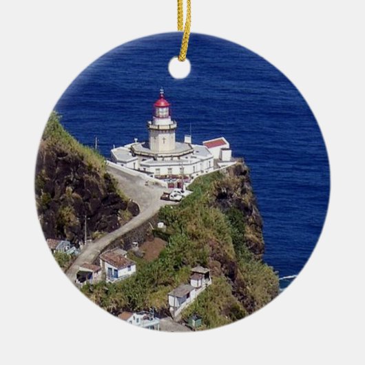 Nordeste* Azoren kerstversiering Keramisch Ornament (Voorkant)