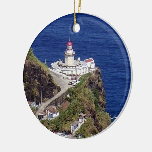 Nordeste* Azoren kerstversiering Keramisch Ornament (Links)