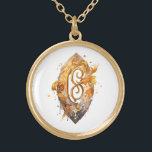 *~* Nordic Artsy RUNE AP87 VIKING Geïnspireerd Oud Goud Vergulden Ketting<br><div class="desc">(Zoek AP87 voor dingen Viking of AP40 voor soortgelijke items ) - KETTING . Het afbeelding is groot dus voel je vrij om OVER te dragen naar elk ZAZZLE PRODUCT dat u kiest. SIERADEN MET INTENTIE (R) - creëer uw eigen intentie. Gebruik deze coole kunstzinnige, artistieke, moderne en toch ,...</div>