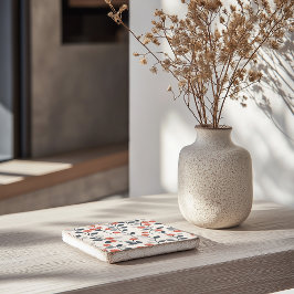 Nordic Berries Scandinavian Pattern Stone Onderzet Stenen Onderzetter