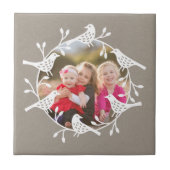 Nordic Bird Foto Tegeltje (Voorkant)