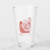 Nordic Bird Glas (Voorkant)