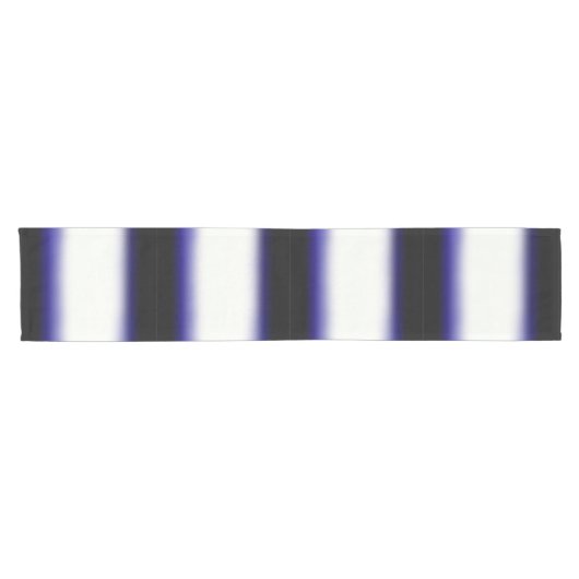 Nordic Blue Black|Blue|White Korte Tafelloper (Horizontaal)