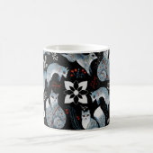 Nordic Blue Fox Red Greenery Koffiemok (Center)