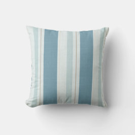 Nordic Blue Horizon Streep Kussen