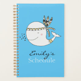 Nordic Boho Whale Persoonlijk Planner