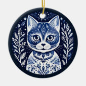 Nordic Cat Ornament (Voorkant)