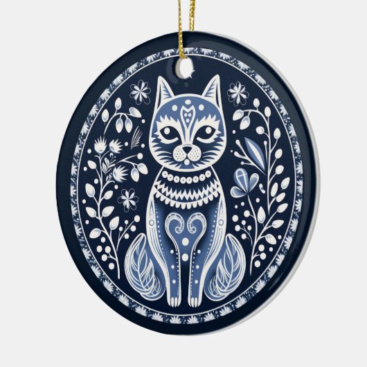 Nordic Cat Ornament (Links)