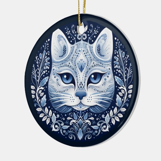Nordic Cat Ornament (Links)