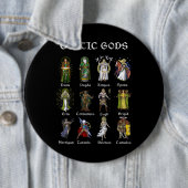 Nordic Celtic Mythology Gods Ronde Button 6,0 Cm (In situ)