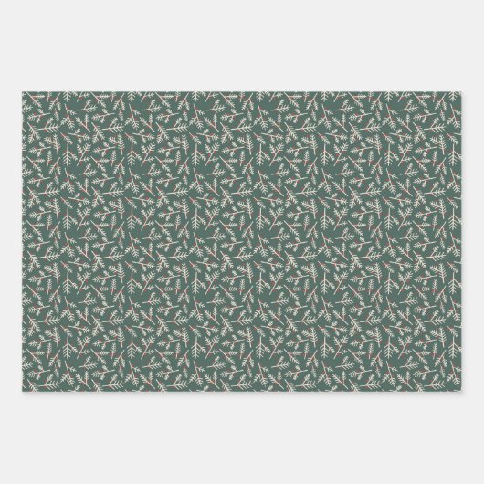 Nordic Christmas Classics Wrapping Sheets Inpakpapier Vel (Voorkant 2)