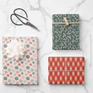 Nordic Christmas Classics Wrapping Sheets Inpakpapier Vel